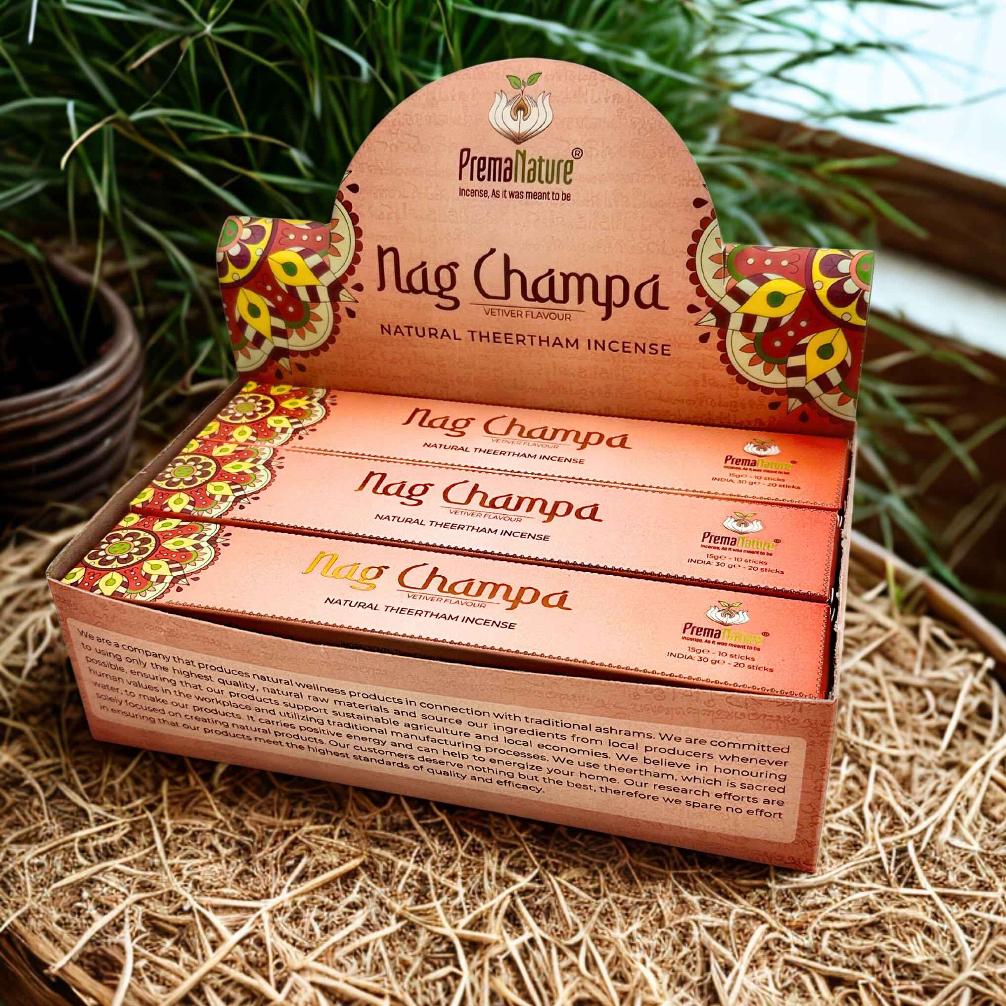 Nag Champa Vetiver - 15g
