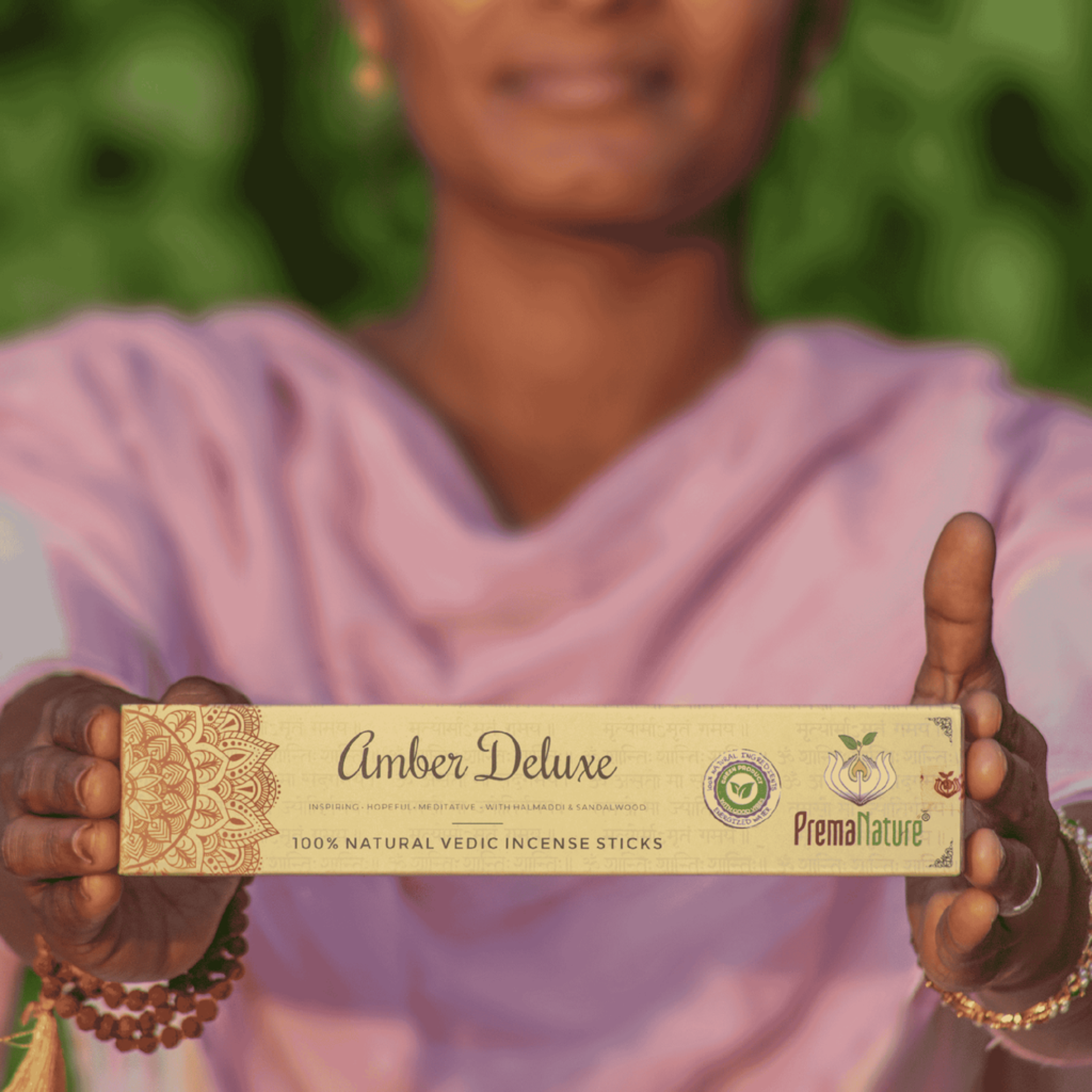 Amber Deluxe incense (Halmaddi) - 15g