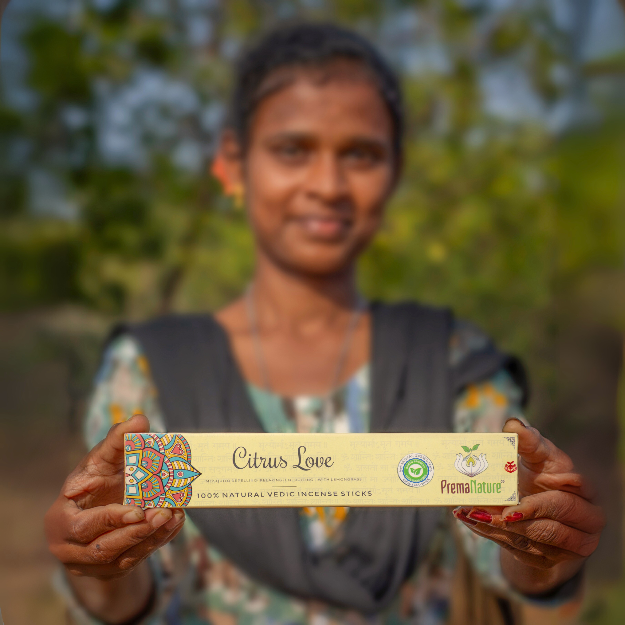 Citrus Love incense (Lemongrass)