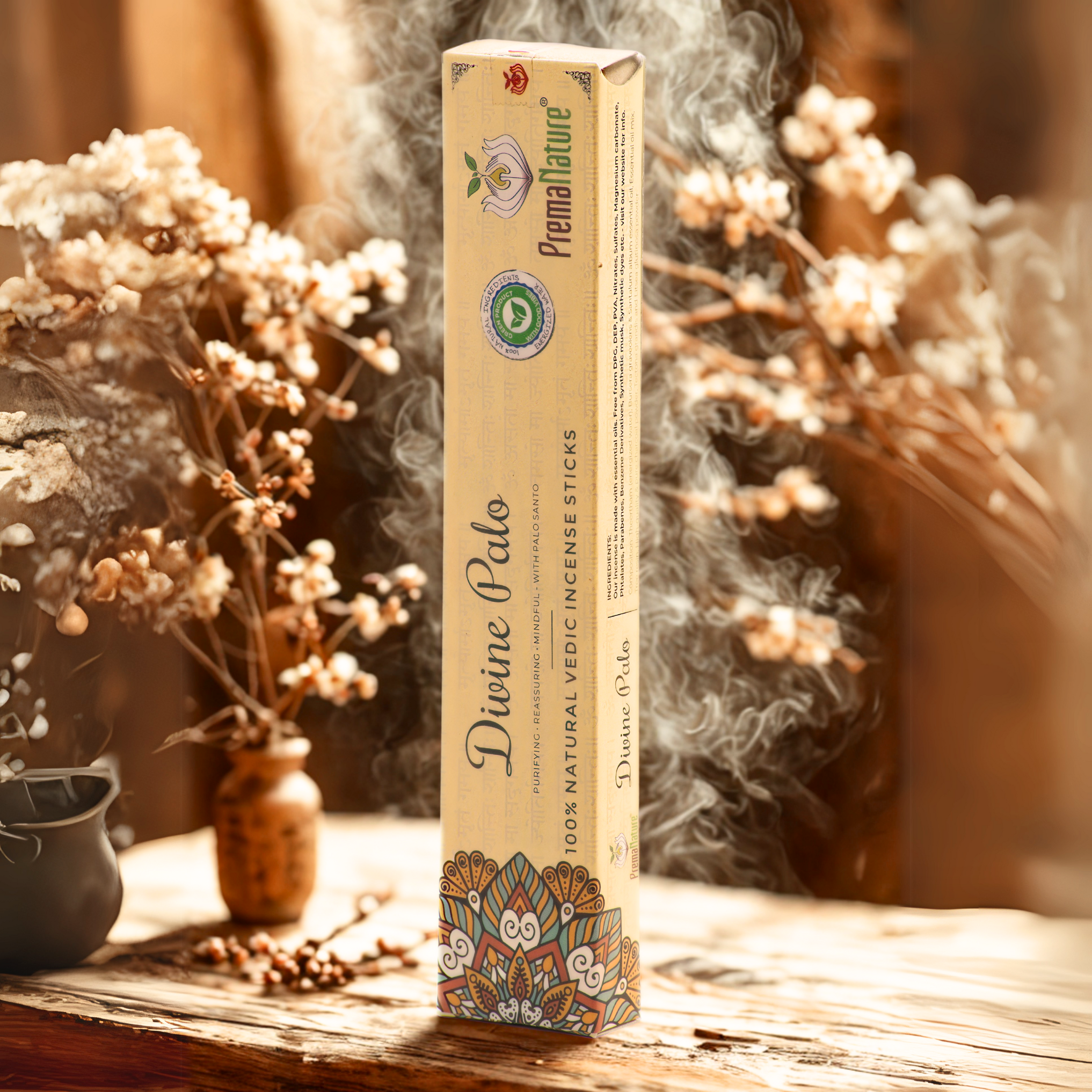 Divine Palo incense (Palo Santo) - 15g