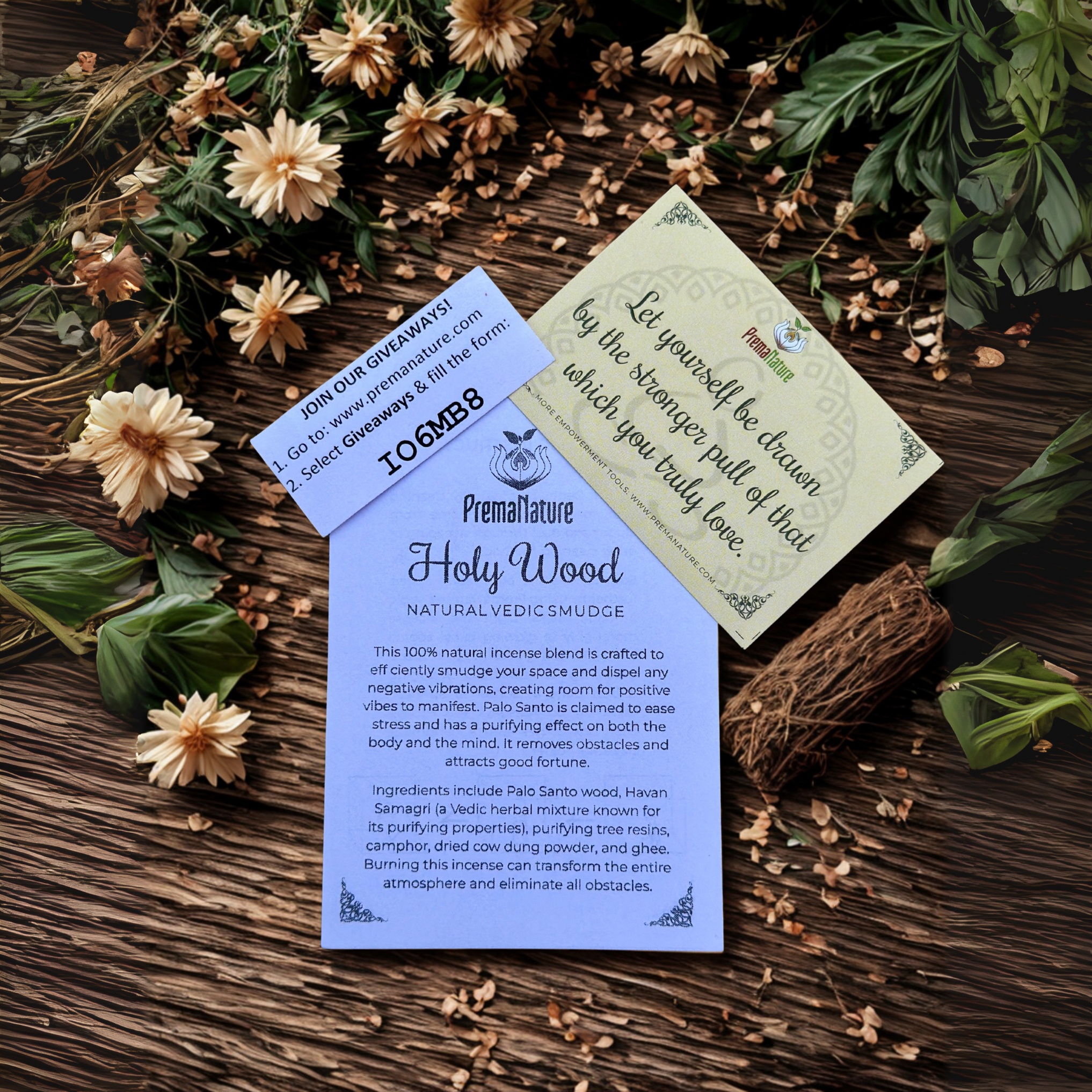 Holy Wood dhoop (Palo Santo)