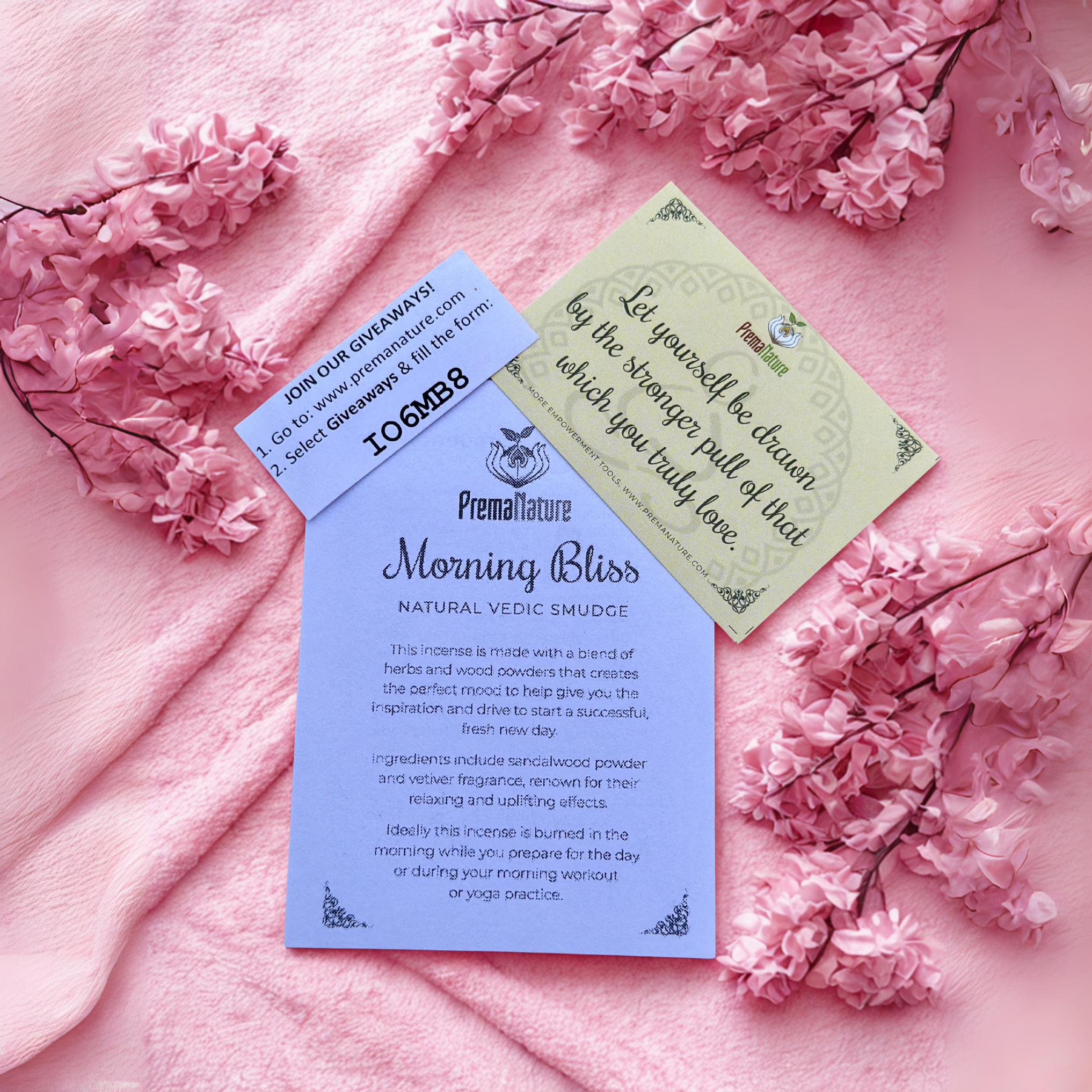 Morning Bliss dhoop (Vetiver & Sandal)