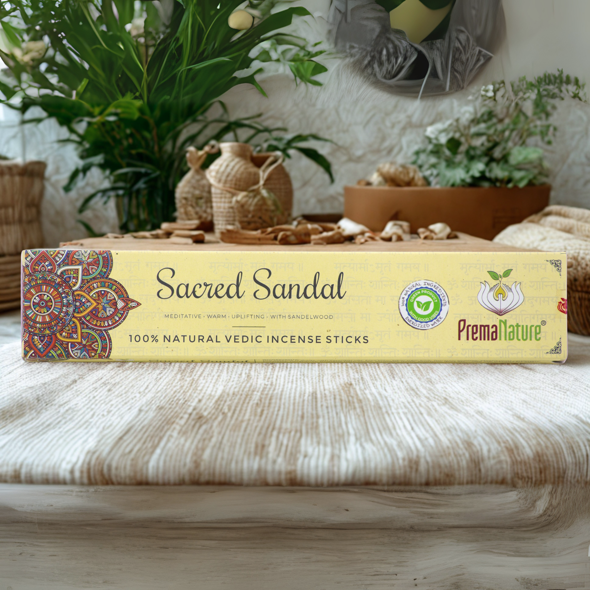 Sacred Sandal incense (Sandalwood) - 15g