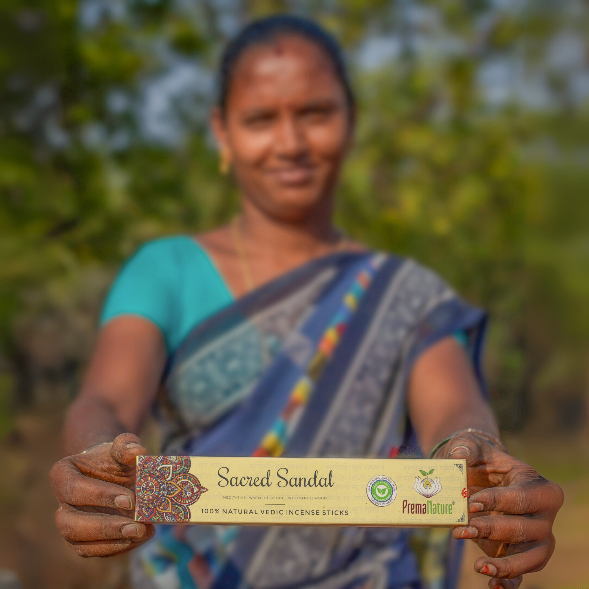 Sacred Sandal incense (Sandalwood) - 15g