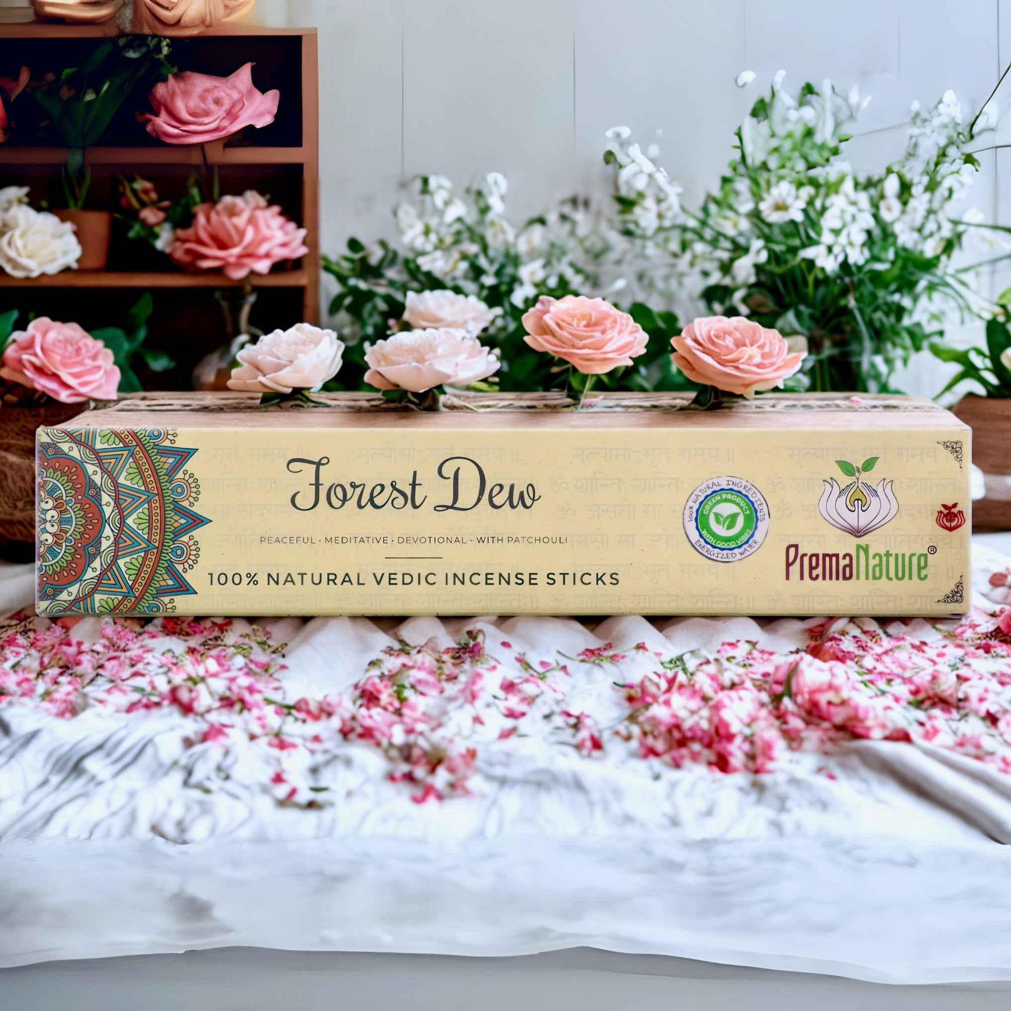Forest Dew incense (Patchouli) - 15g