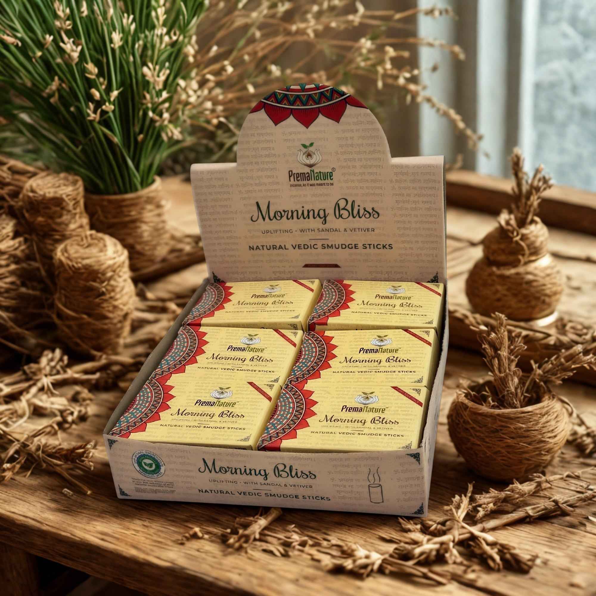Morning Bliss dhoop (Vetiver & Sandal)