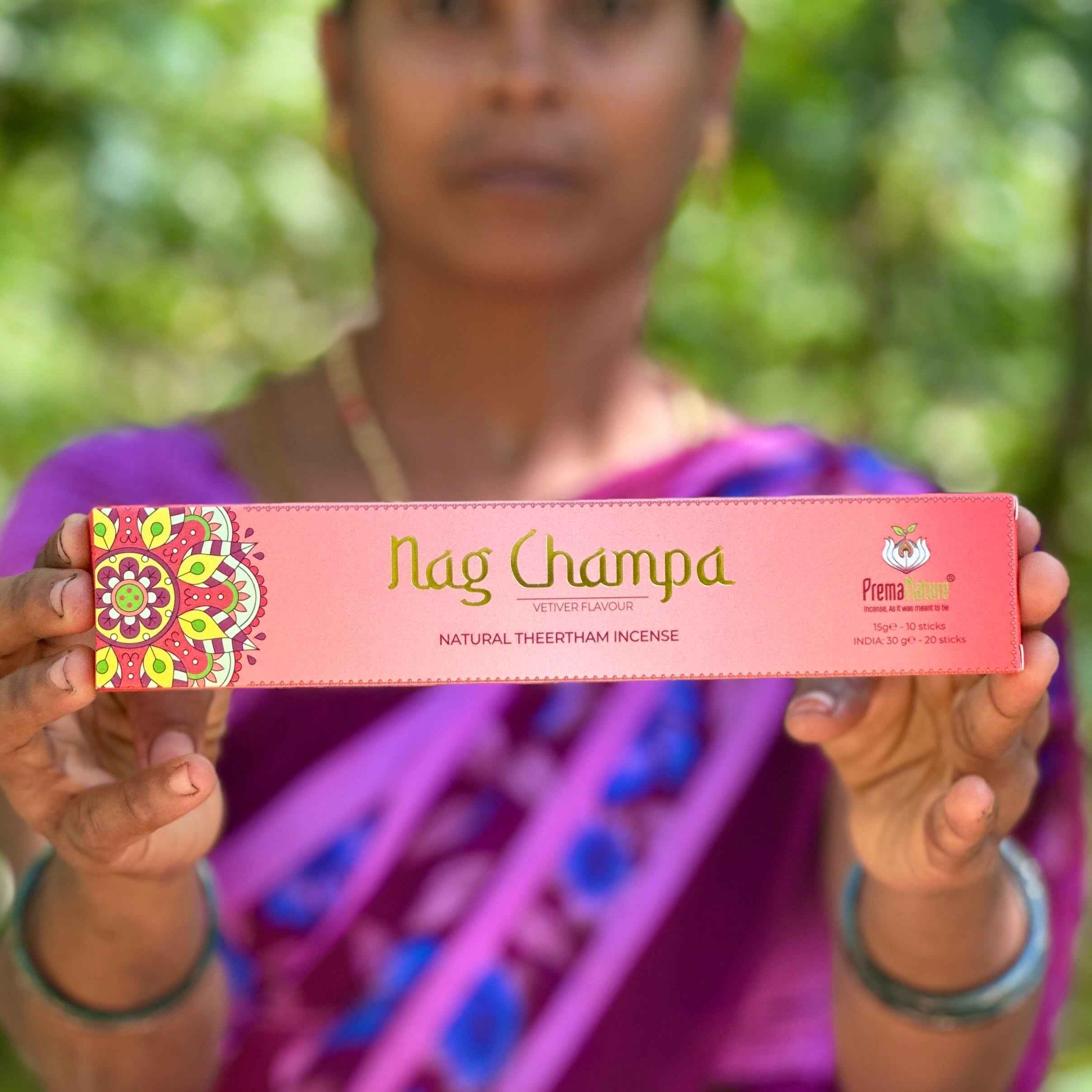 Nag Champa Vetiver - 15g
