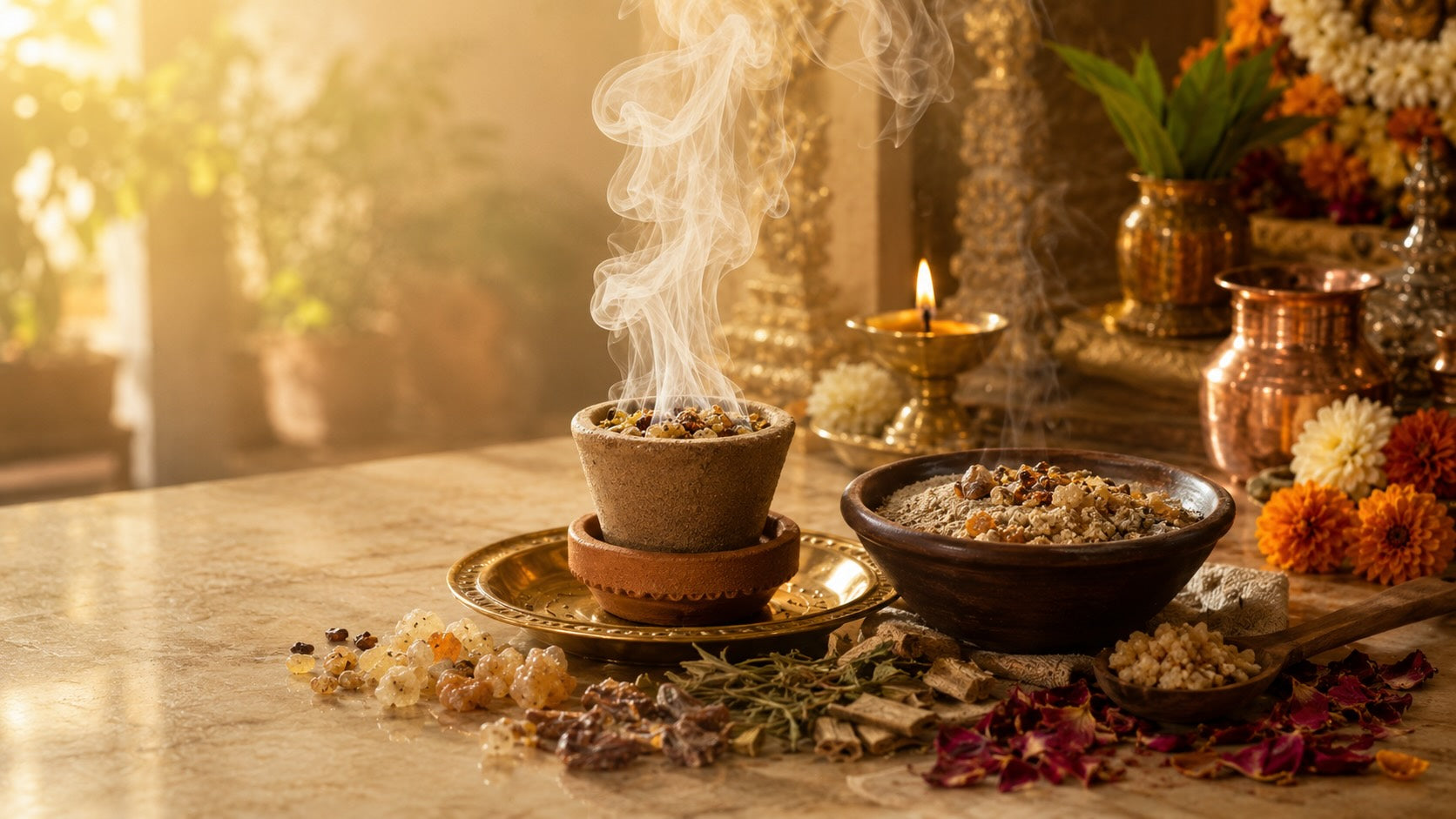 How to Burn Sambrani: Cups, Powder & Benefits (Loban Guide)