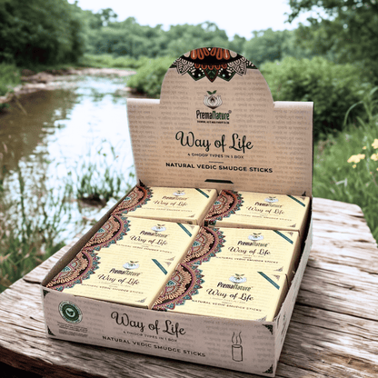 Way of Life dhoop (Oudh, Sandalwood, Patchouli, Vetiver, Ylang Ylang &amp; Cinnamon)