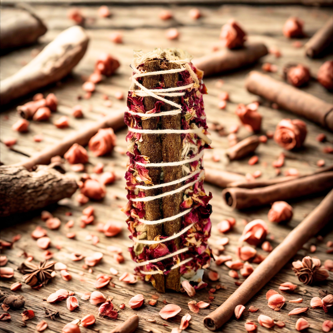 California White Sage, Rose &amp; Cinnamon (2-pack)
