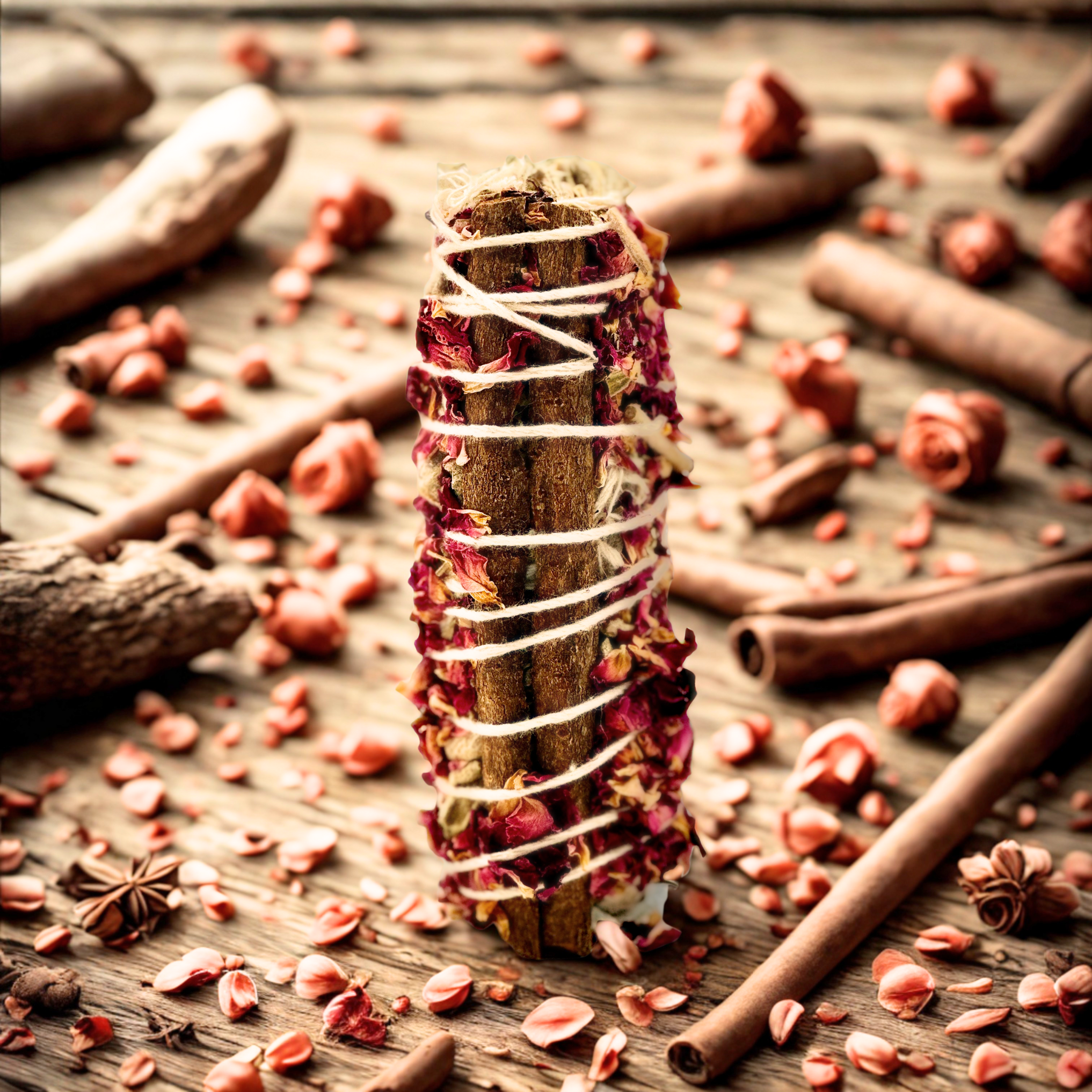 California White Sage, Rose &amp; Cinnamon (2-pack)