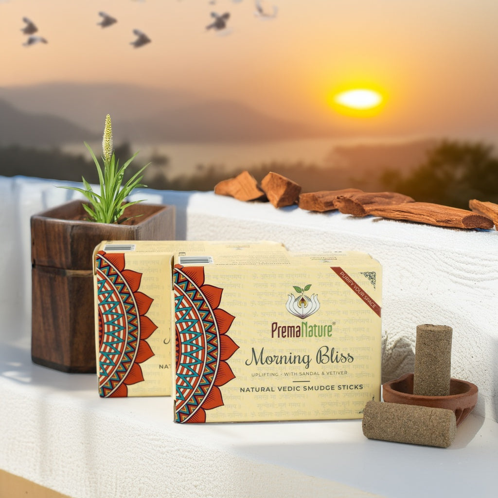 Morning Bliss dhoop (Vetiver &amp; Sandal)