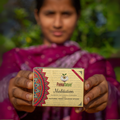 Meditation dhoop (Oudh, Sandal &amp; Cinnamon)