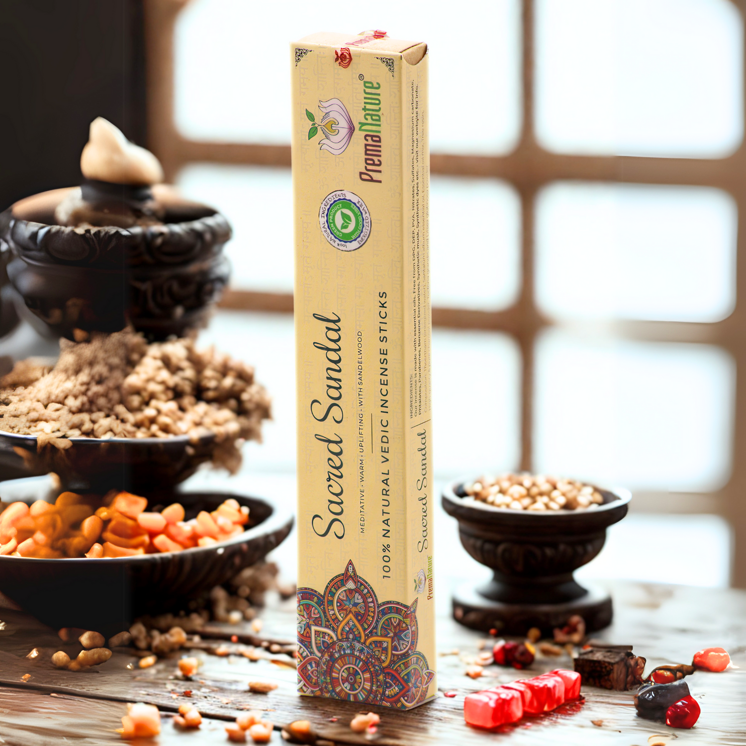 Sacred Sandal incense (Sandalwood)