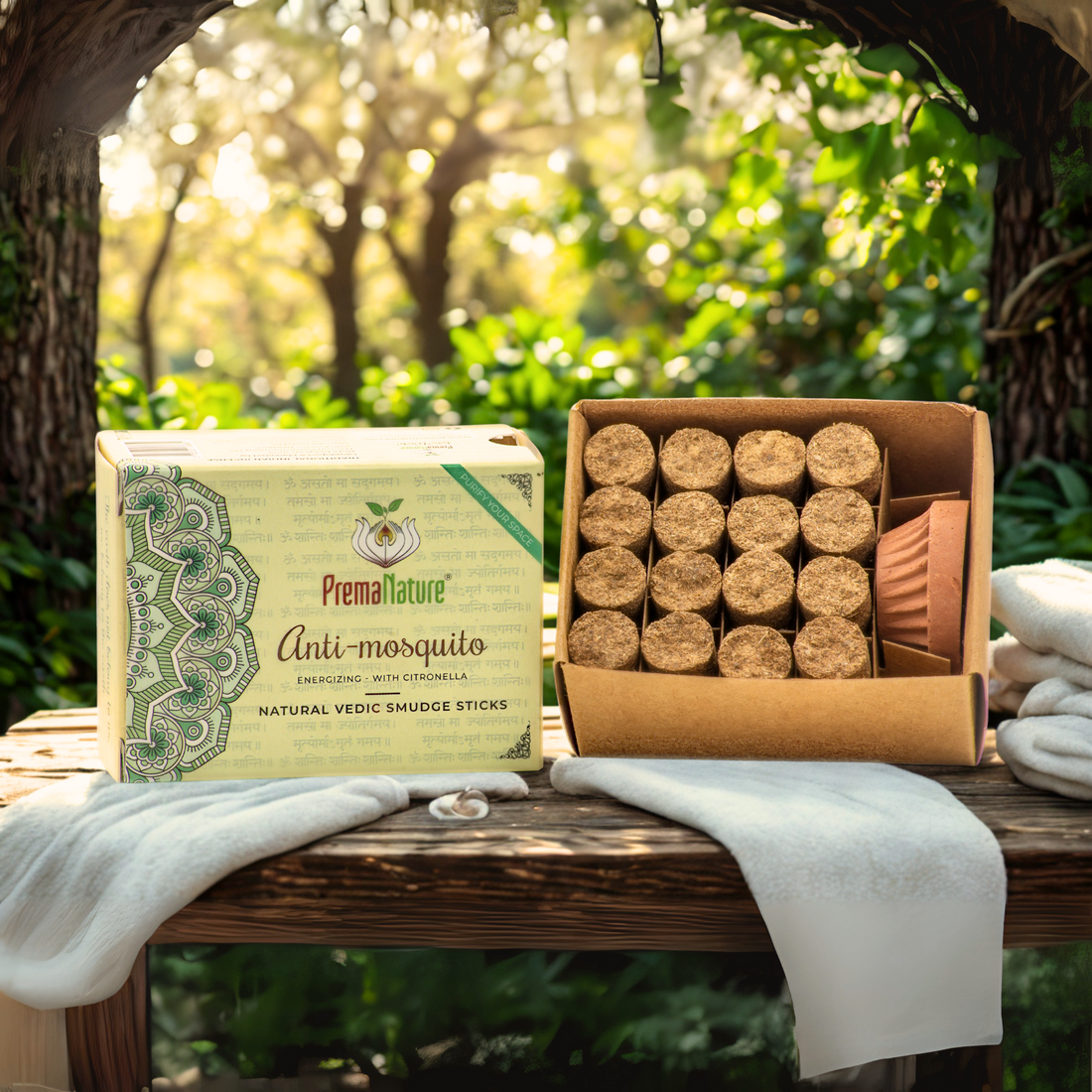 Anti-mosquito dhoop (Lemongrass)