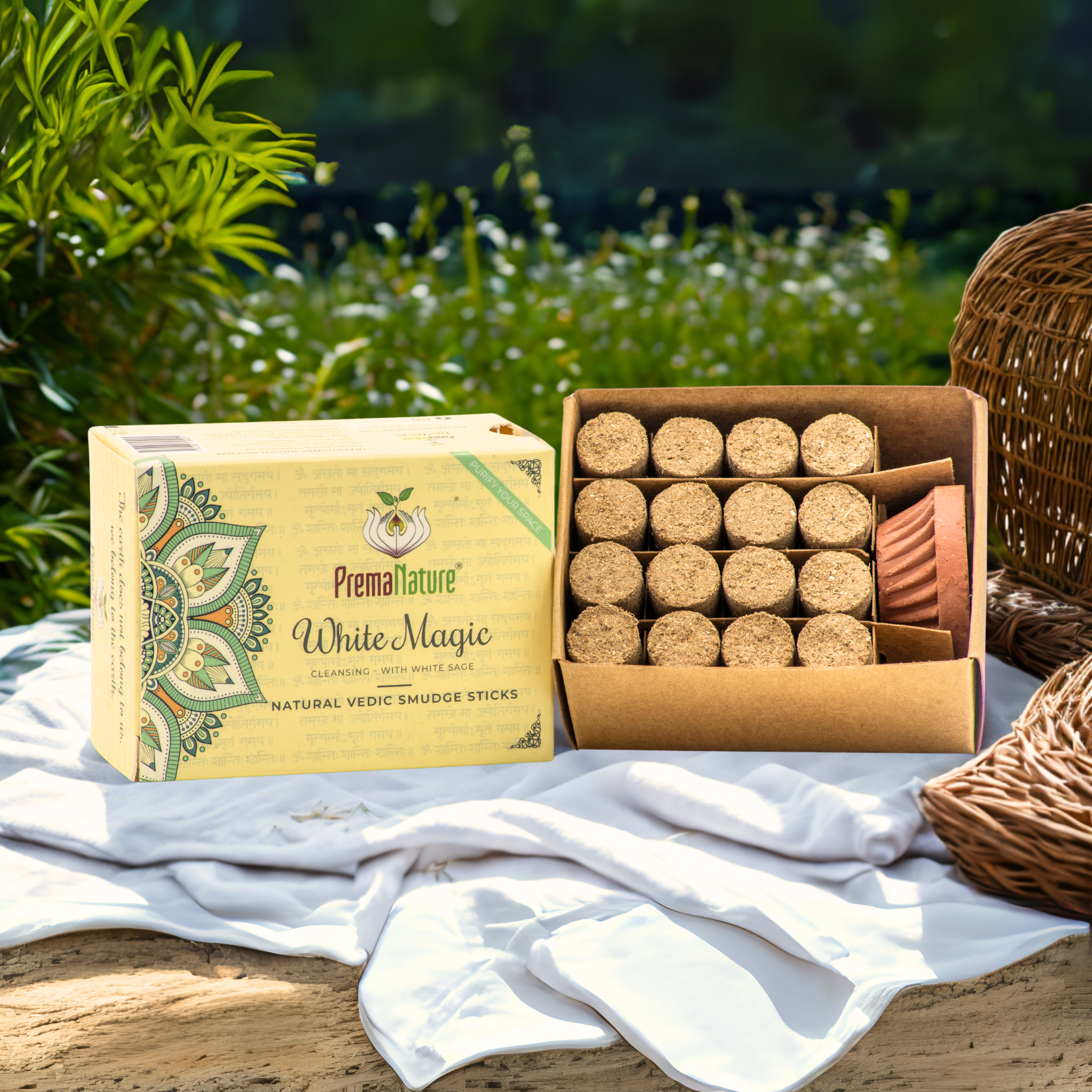 White Magic dhoop (White Sage)