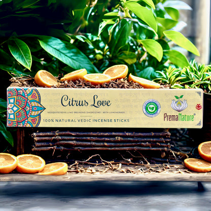 Citrus Love incense (Lemongrass)