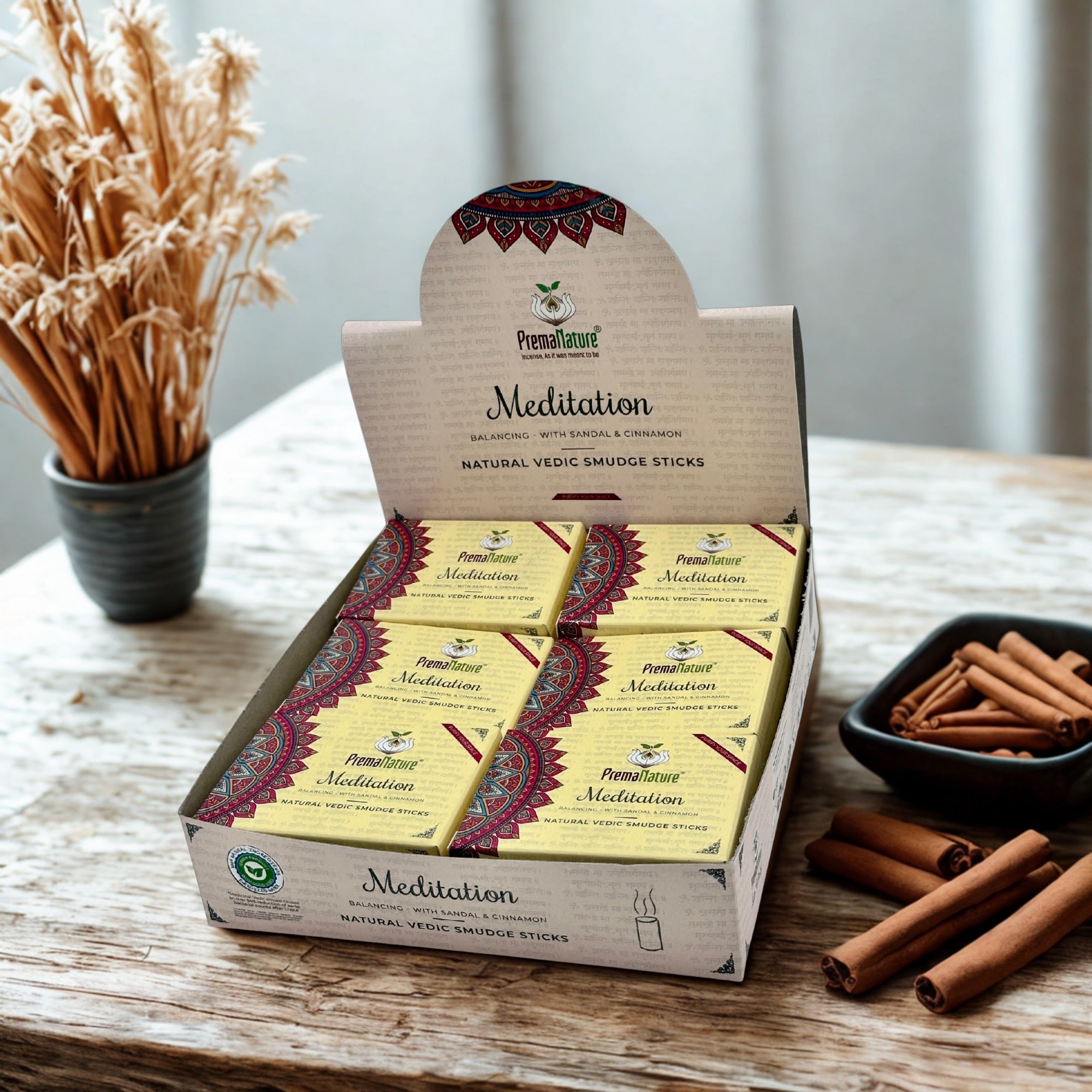 Meditation dhoop (Oudh, Sandal &amp; Cinnamon)