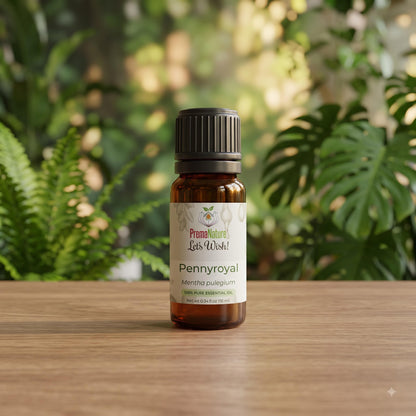PremaNature Pennyroyal essential oil 10 ml in amber bottle