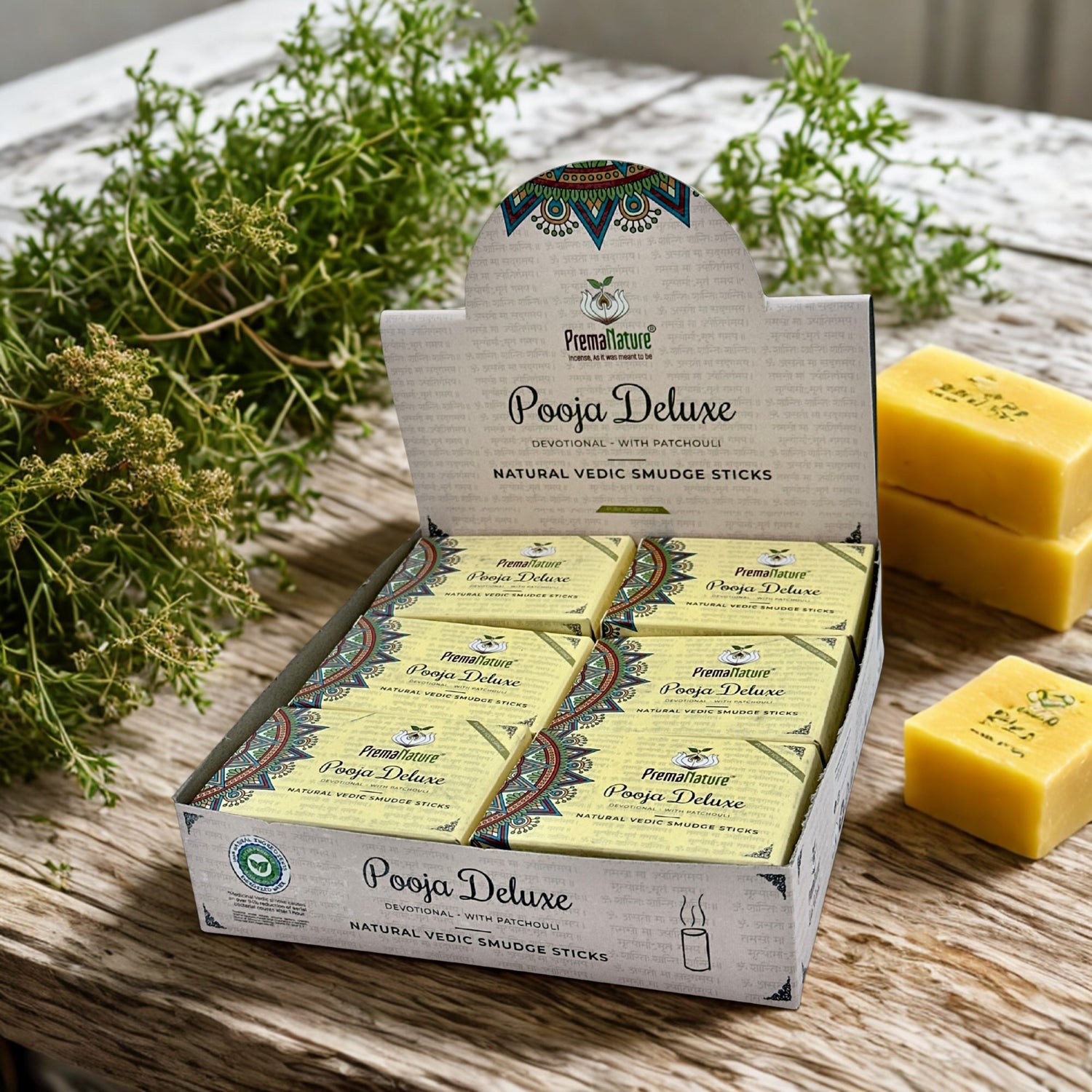 Pooja Deluxe dhoop (Patchouli)