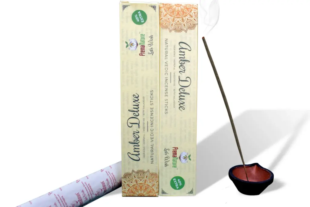 Amber Deluxe incense (34 pcs)